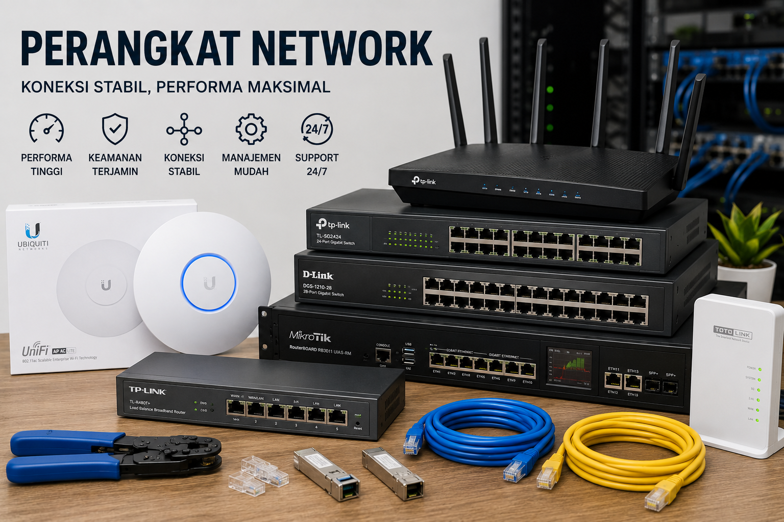 Foto Perangkat Network